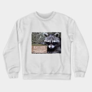 Corona mascot Raccoon Crewneck Sweatshirt